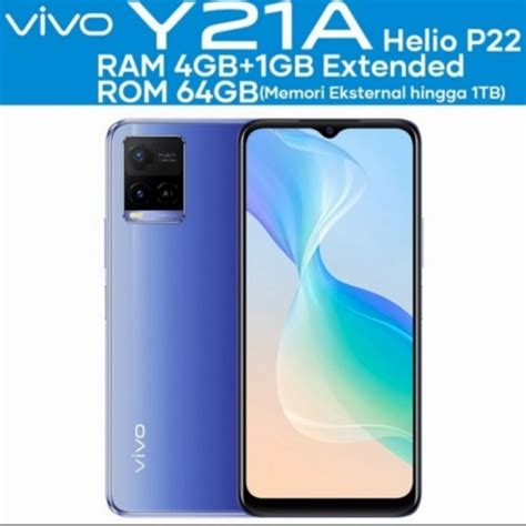 Jual Vivo Y21a 4Gb 64Gb 4 GB 64 GB Garansi Resmi Vivo Shopee Indonesia