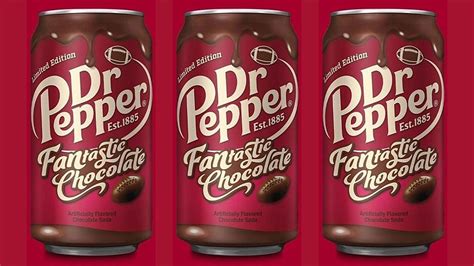 Dr Pepper Releasing Chocolate Flavored Soda