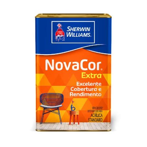 Tinta Novacor Extra Mais M Lata Sherwin Williams Palha P