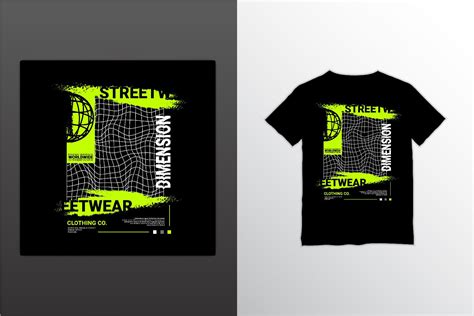 Streetwear T Shirt Design Graphic By Devinvervena1 · Creative Fabrica