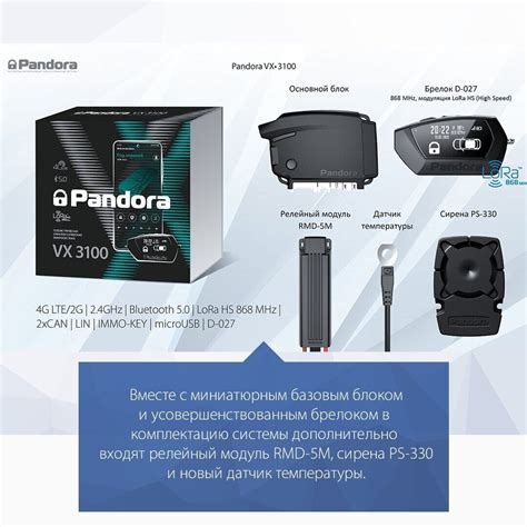 Микросистема Pandora VX-3100 поступила в продажу!