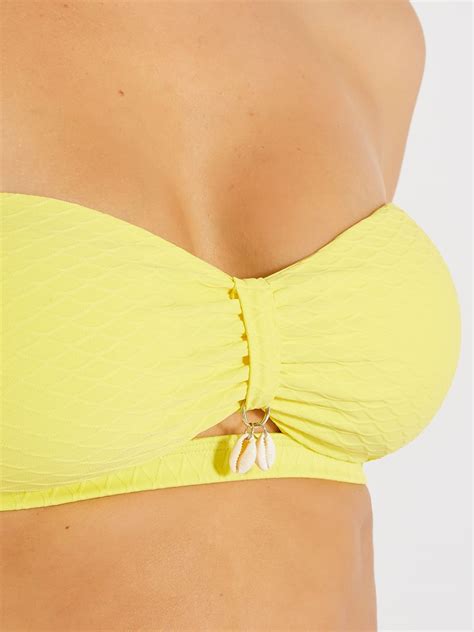 Sujetador De Bikini Tipo Bandeau AMARILLO Kiabi 12 00