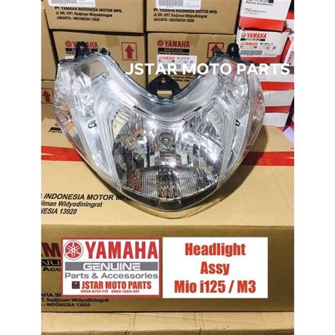 HEADLIGHT ASSY AND UNIT MIO I125 125s M3 ORIGINAL YAMAHA GENUINE