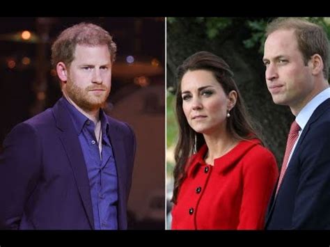 Le Prince Harry Kate Le Prince William Vouloir Nuire Les M Dias