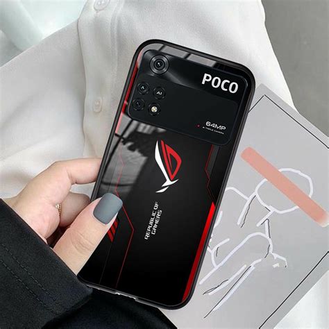 Jual Softcase Glass Kaca For Xiaomi Poco M4 Pro 4G E58 Xiaomi POCO M4