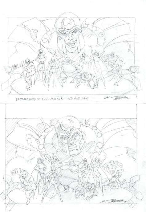 2 Magneto With 10 Brotherhood Of Evil Mutants Prelims 2013 Comic