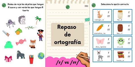 Repaso De Ortograf A R Rr