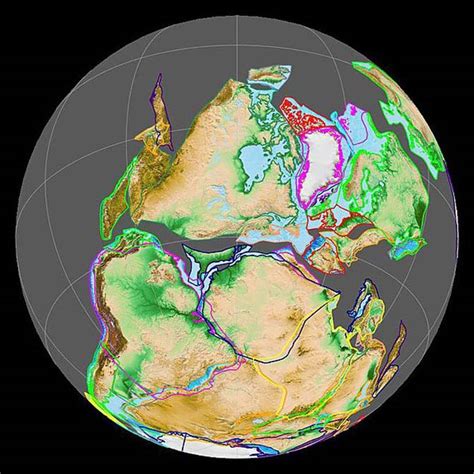 Pangaea (Pangea) – supercontinent | DinoAnimals.com