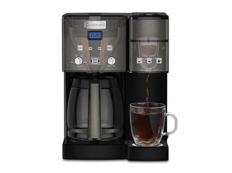 Cuisinart SS-15BKS Stainless Coffee Center 12 Cup Coffeemaker And ...