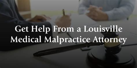 Louisville Medical Malpractice Lawyer