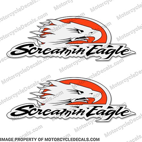 Harley Davidson Screamin Eagle Logo Decals