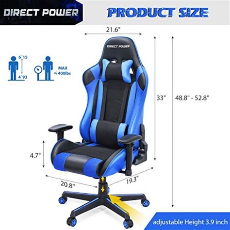 Heao Gaming Chair Lbs Big And Tall Wide Office Chairs Computer