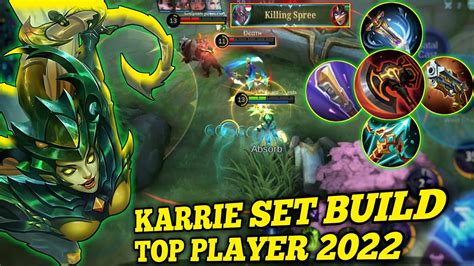 BEGINILAH JIKA KARRIE MENGGUNAKAN SET BUILD TOP GLOBAL X WAR AXE