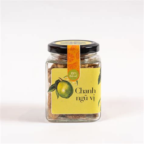 Chanh ngũ vị 100g- Món ăn độc đáo từ quả chanh