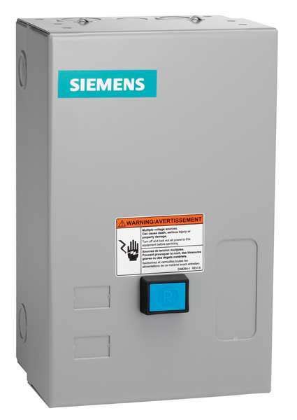 Siemens Nonreversing Nema Magnetic Motor Starter 1 Nema Rating 120 To