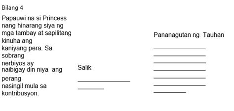 Solved PANUTO Pag Aralan Ang Mga Sitwasyon Sa Ibaba Gabay Ang