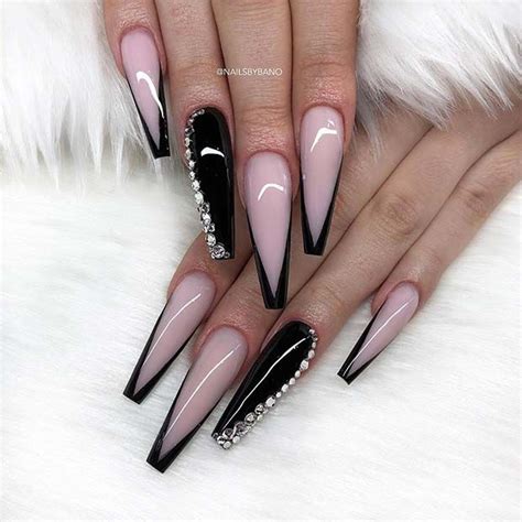 65 Fun Ways To Wear Ballerina Nails Stayglam Acrylic Nails Long Acrylic Nails Ballerina Nails