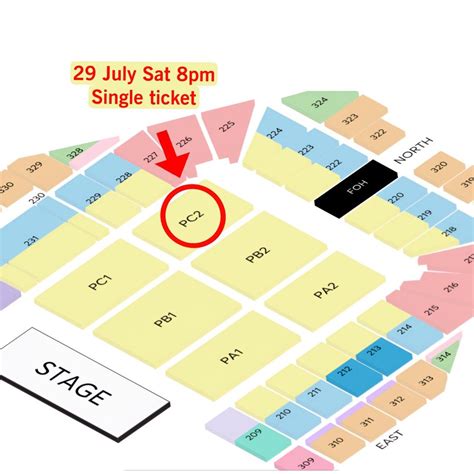 Jacky Cheung Concert Tour Cat Single Seat July Tickets