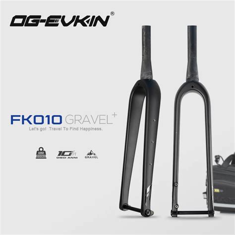 Og Evkin Horquilla De Fibra De Carbono Para Bicicleta Accesorio De