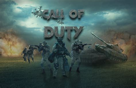 Call of duty poster design on Behance