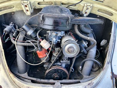 Beetle Conv Engine Barn Finds