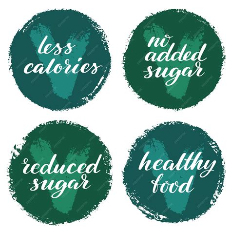 Premium Vector | Healthy food label set. Product labels or stickers.