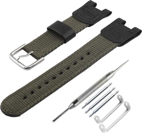 Amazon Jetheng Nylon Watch Band For Casio Sgw Sgw Gw