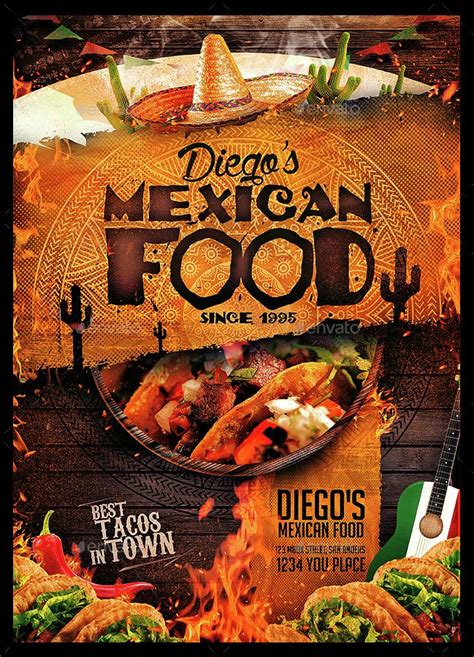 Mexican Food Menu Preview | Mexican food menu, Menu design inspiration ...