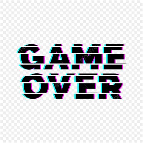 Game Over Clipart PNG Images, Game Over Pixel Art, Game Over, Cartoon ...