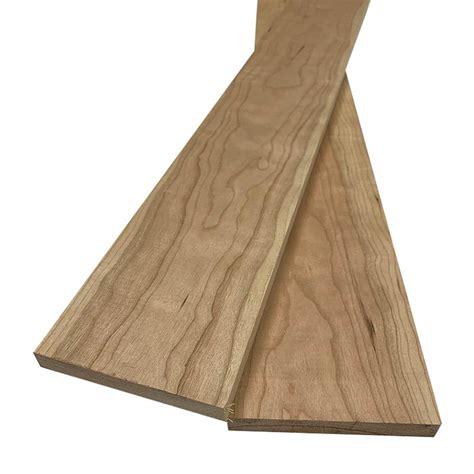 Swaner Hardwood 1 In X 6 In X 6 Ft Cherry S4s Board 2 Pack Ol04051672ce The Home Depot