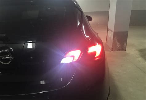 Светодиодная лампочка заднего хода без ошибок — Opel Astra J, 1,6 л ...