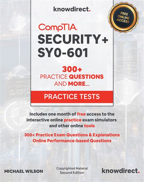 CompTIA Security SY0 601 Study Guide Practice Exam Questions