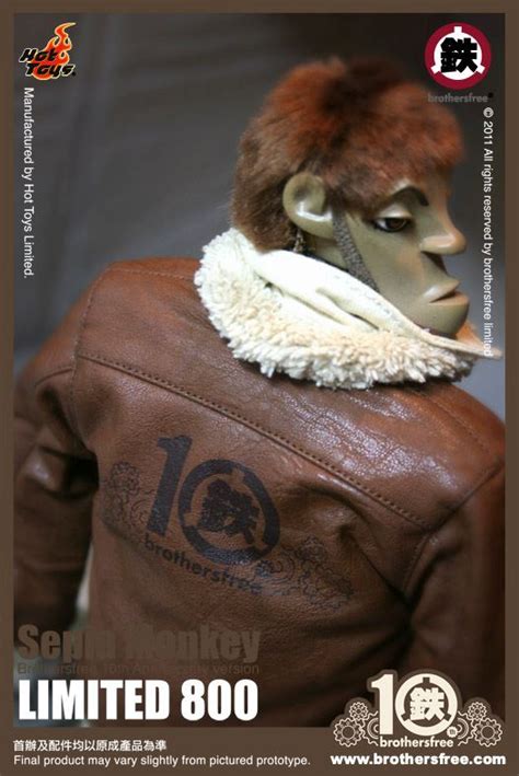 Toyhaven Preview Brothersfree X Hot Toys Om Sepia Monkey Action Figure Brothersfree