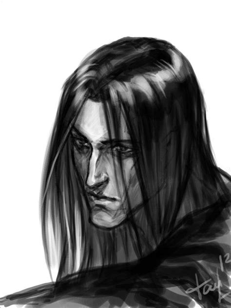 Black By Tau Lou On Deviantart Harry Potter Severus Snape Severus