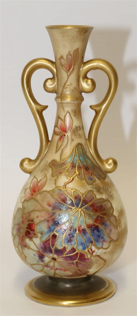 A Beautiful Late Th C Doulton Burslem Vase Sellingantiques