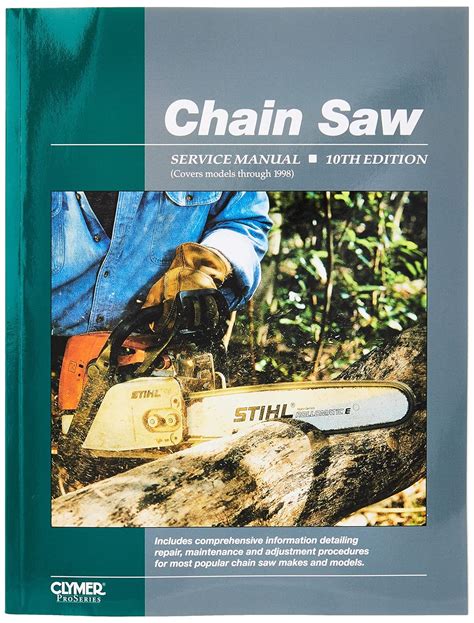 Chain Saw Service Manual 10th Edition Penton Staff 9780872887053