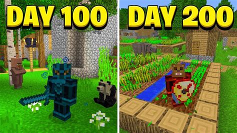 I Survived 200 Days On A Deserted Island In Minecraft Here S What