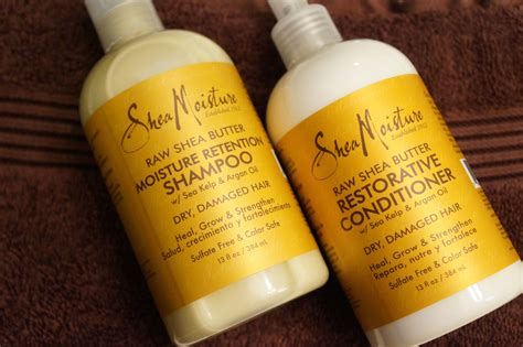 Review Shea Moisture Moisture Retention Shampoo And Conditioner