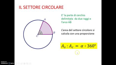 Arco E Settore Circolare YouTube