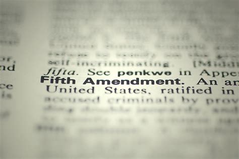 Fifth Amendment Due Process and Detail |Tracy CA| Eight Ball Bail Bonds