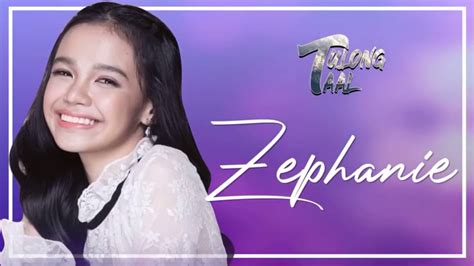 Zephanie Dimaranan Pangarap Kong Pangarap Mo Tulongtaal Youtube