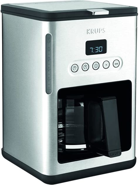 Krups 12 Cup Savoy Programmable Black Thermal Coffee Maker Et351050 Et351050 Atelier Yuwaciaojp