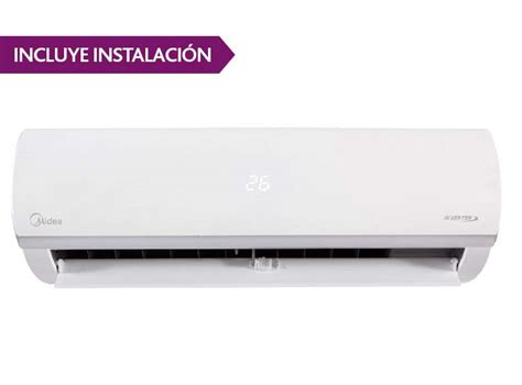 Ripley Aire Acondicionado Split Muro Inverter Midea Forest 12000 Btu