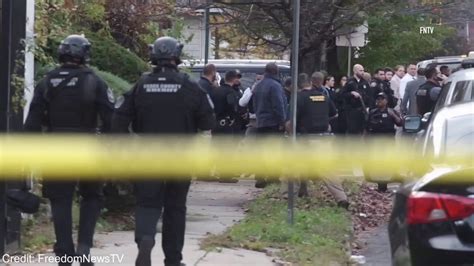 New Jersey Law Enforcement On The Scene Where Multiple Officers Were