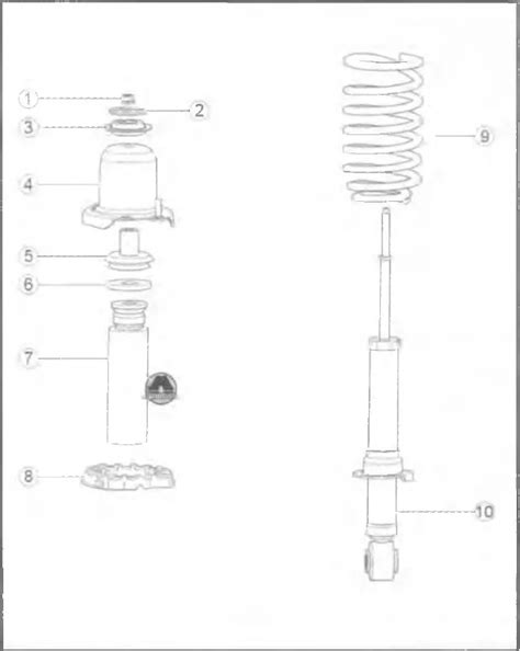 Задняя подвеска Geely Emgrand EC7