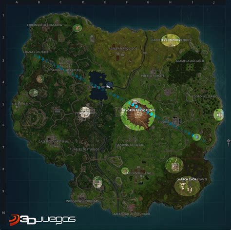 Conoce todas las zonas nuevas y cambios en el mapa de Fortnite ...