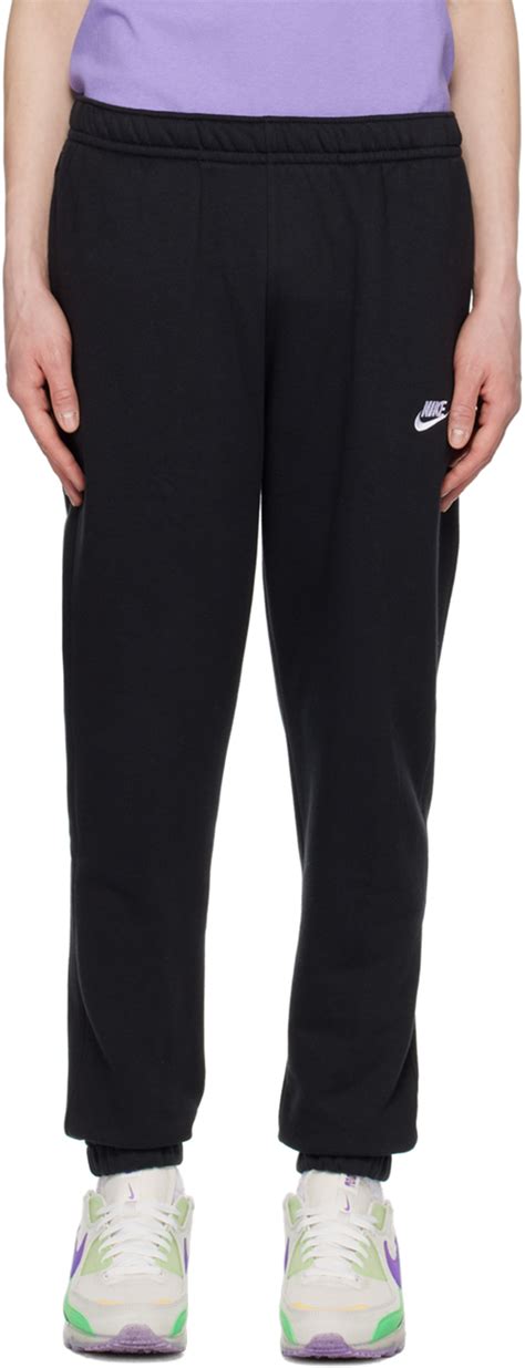 Black Sportswear Club Lounge Pants By Nike On Sale