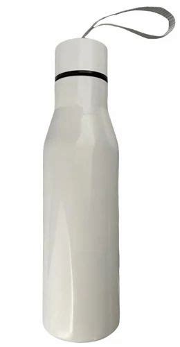 Stainless Steel White Water Bottle Ml At Rs Piece In