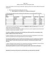 Diffusion Osmosis Lab Questions Docx BIOL 1106 Diffusion Osmosis