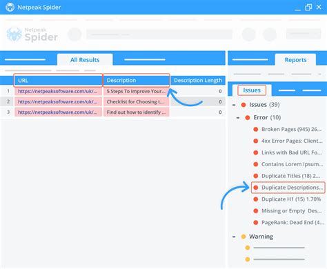 Meta Description Checker For Improving Seo Metrics Netpeak Software